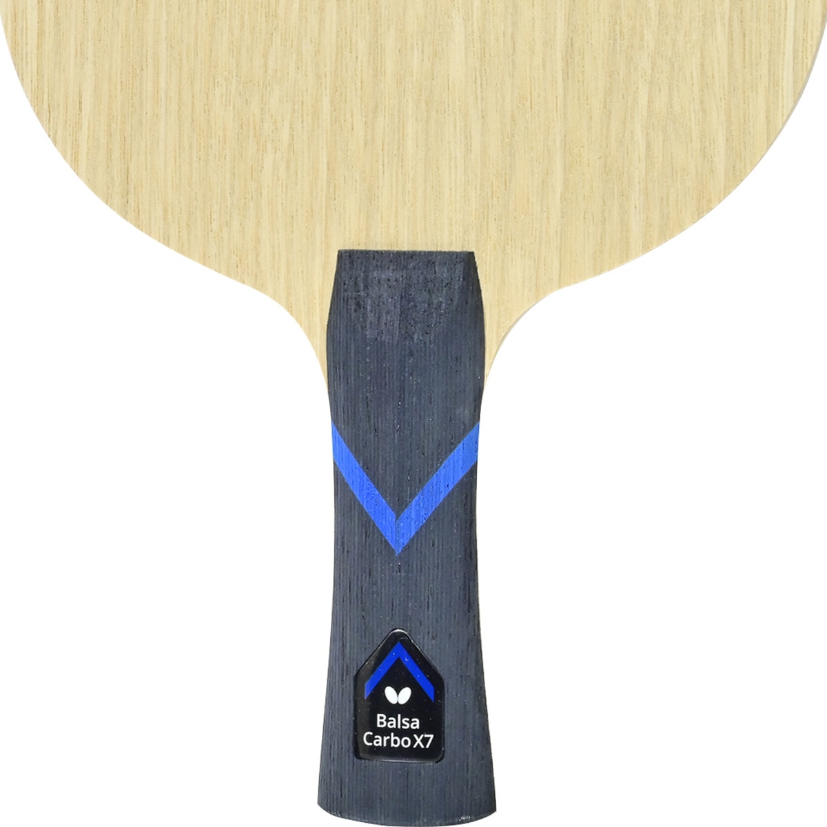 BalsaCarbo X7 22 Blade: Lower Third of Flared Handle Type